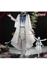 Path to Nowhere Du Ruo White Outfit Cosplay Costume
